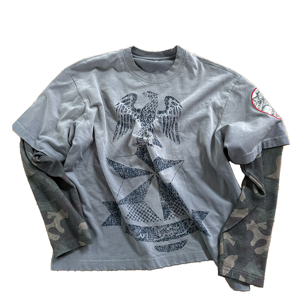 DOUBLE SLEEVE TEE